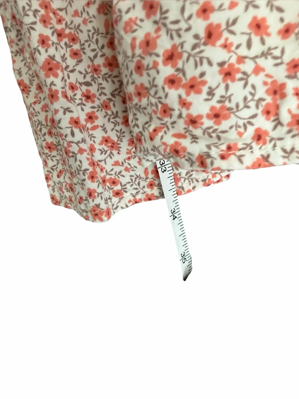 Womens size medium ditzy floral cami dress with large pockets adjustable straps